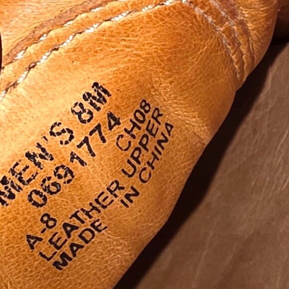 Sperry Men's Brown Leather Fisherman Sandal Rubber Soles Size 8 - Picture 8 of 8